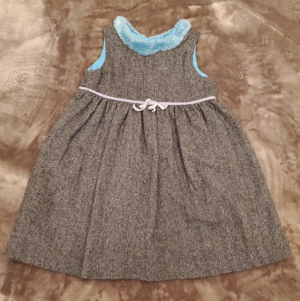 4t Gap wool herringbone dress